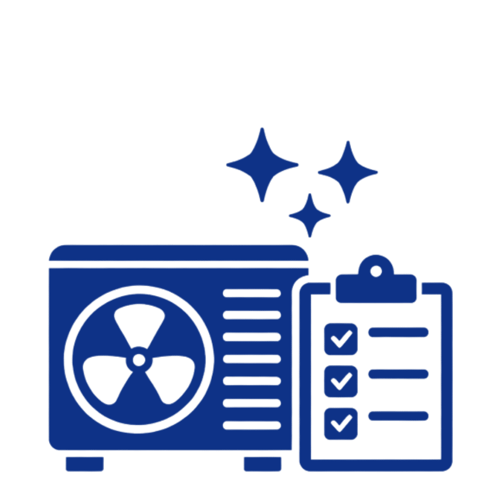 AC maintenance and tune-up icon