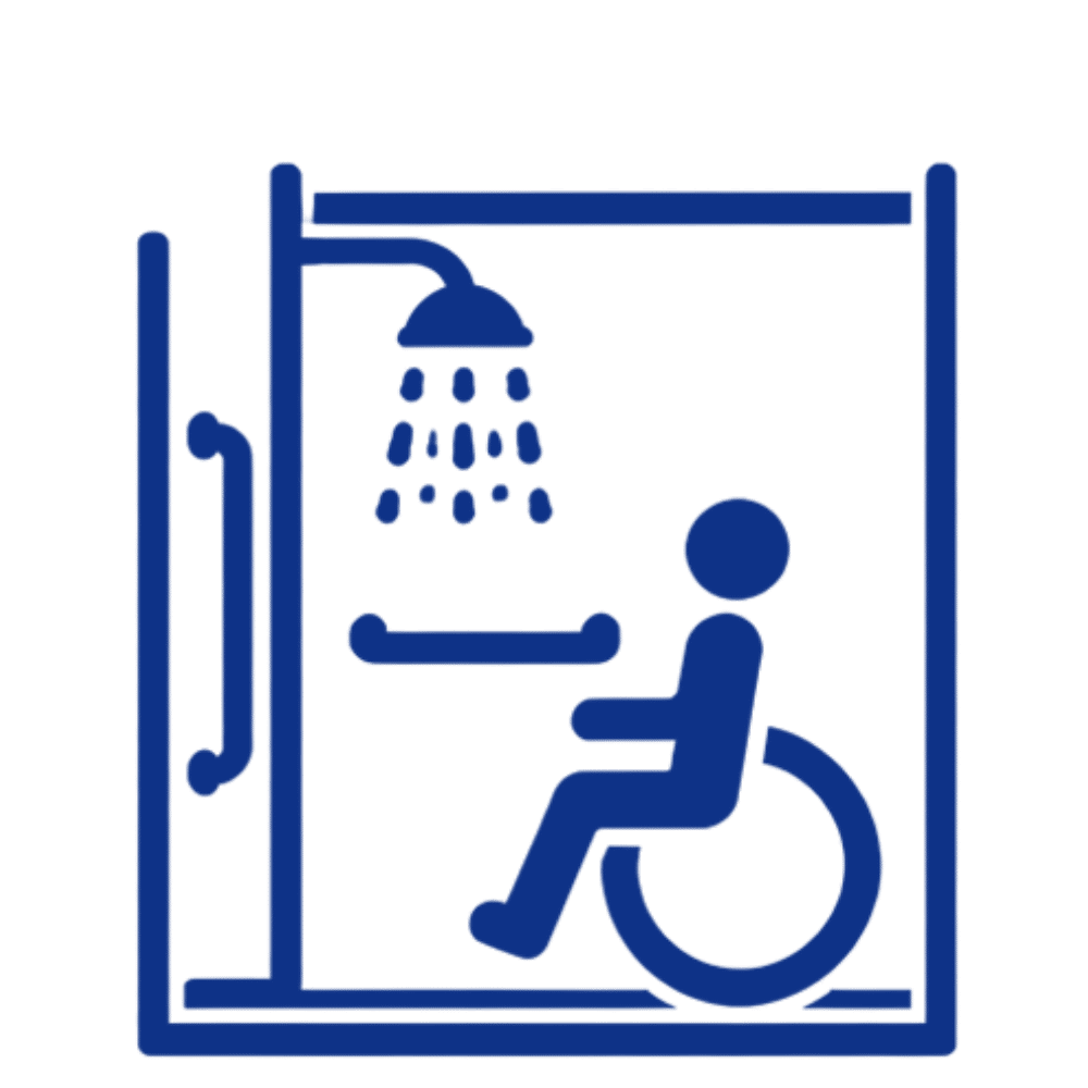 Accessible bathroom icon