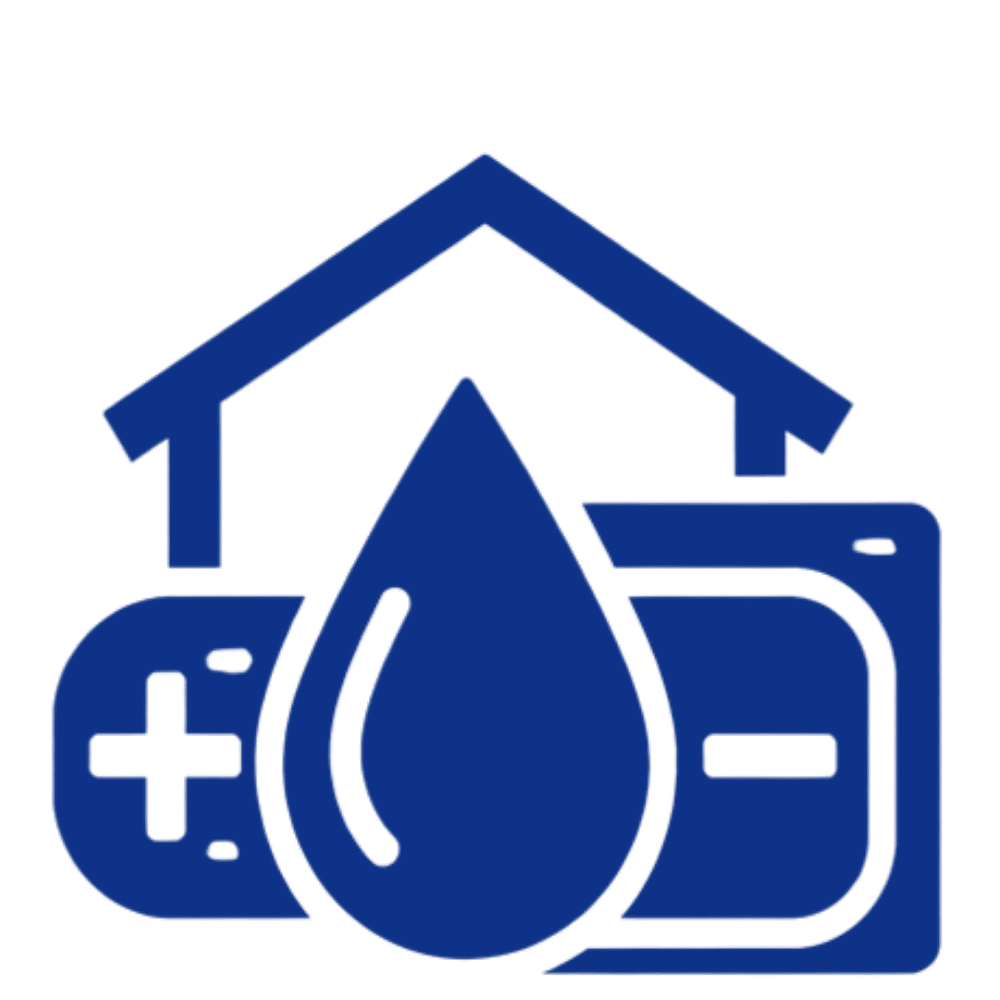 Humidifier and dehumidifier icon
